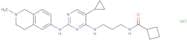 N-(3-((5-Cyclopropyl-2-((2-methyl-1,2,3,4-tetrahydroisoquinolin-6-yl)amino)pyrimidin-4-yl)amino)pr…