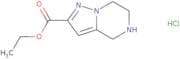 Ethyl 4,5,6,7-tetrahydropyrazolo[1,5-a]pyrazine-2-carboxylate, hydrochloride