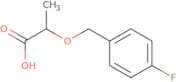 2-[(4-Fluorophenyl)methoxy]propanoic acid