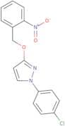 1-(4-Chlorophenyl)-3-((2-nitrobenzyl)oxy)-1H-pyrazole