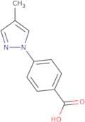 4-(4-Methyl-1H-pyrazol-1-yl)benzoic acid
