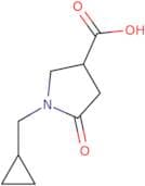 1-(Cyclopropylmethyl)-5-oxopyrrolidine-3-carboxylic acid