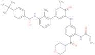 N-(3-(5-((3-Acrylamido-4-(morpholine-4-carbonyl)phenyl)amino)-1-methyl-6-oxo-1,6-dihydropyridin-3-…