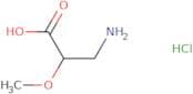 (2S)-3-Amino-2-methoxypropanoic acid hydrochloride