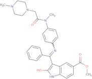 Methyl (Z)-3-(((4-(N-methyl-2-(4-methylpiperazin-1-yl)acetamido)phenyl)amino)(phenyl)methylene)-2-…