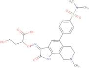 2-[[5-[4-(Dimethylsulfamoyl)phenyl]-8-methyl-2-oxo-1,6,7,9-tetrahydropyrrolo[3,2-H]isoquinolin-3-y…