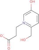 1-(2-Carboxyethyl)-5-hydroxy-2-(hydroxymethyl)pyridin-1-ium