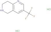 3-(Trifluoromethyl)-5,6,7,8-tetrahydro-1,6-naphthyridine diHCl