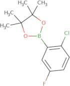 2-(2-Chloro-5-fluorophenyl)-4,4,5,5-tetramethyl-1,3,2-dioxaborolane