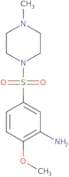 2-Methoxy-5-[(4-methylpiperazin-1-yl)sulfonyl]aniline