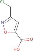3-(Chloromethyl)-1,2-oxazole-5-carboxylic acid