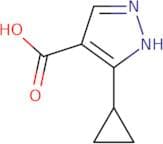 3-Cyclopropylpyrazole-4-carboxylic acid