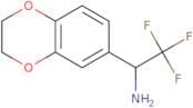 1-(2,3-Dihydro-1,4-benzodioxin-6-yl)-2,2,2-trifluoroethan-1-amine