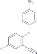 2-[(4-Aminophenyl)sulfanyl]-5-chlorobenzonitrile