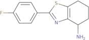 2-(4-Fluorophenyl)-4,5,6,7-tetrahydro-1,3-benzothiazol-4-amine