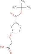 (S)-3-Carboxymethoxy-pyrrolidine-1-carboxylic acid tert-butyl ester