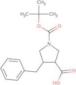 4-Benzyl-1-[(tert-butoxy)carbonyl]pyrrolidine-3-carboxylic acid