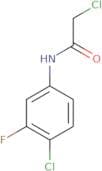 2-Chloro-N-(4-chloro-3-fluorophenyl)acetamide