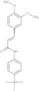 3-(3,4-Dimethoxyphenyl)-N-[4-(trifluoromethyl)phenyl]-2-propenamide