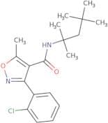 (3-(2-chlorophenyl)-5-methylisoxazol-4-yl)-N-(1,1,3,3-tetramethylbutyl)formamide