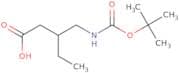 3-({[(tert-Butoxy)carbonyl]amino}methyl)pentanoic acid