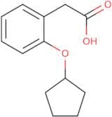 2-[2-(Cyclopentyloxy)phenyl]acetic acid