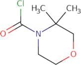 3,3-Dimethylmorpholine-4-carbonyl chloride