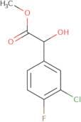 Methyl 2-(3-chloro-4-fluorophenyl)-2-hydroxyacetate