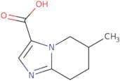 6-Methyl-5H,6H,7H,8H-imidazo[1,2-a]pyridine-3-carboxylic acid