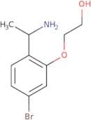 2-[2-(1-Aminoethyl)-5-bromophenoxy]ethan-1-ol