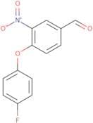 4-(4-Fluorophenoxy)-3-nitrobenzaldehyde
