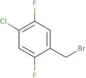 1-(Bromomethyl)-4-chloro-2,5-difluorobenzene