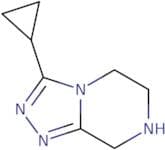 3-Cyclopropyl-5,6,7,8-tetrahydro-[1,2,4]triazolo[4,3-a]pyrazine