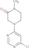 4-(6-Chloropyrimidin-4-yl)-1-methylpiperazin-2-one
