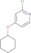 2-Chloro-4-(cyclohexyloxy)pyridine