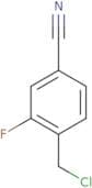 4-Chloromethyl-3-fluoro-benzonitrile