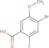 4-Bromo-2-fluoro-5-methoxybenzoic acid
