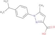 5-Methyl-1-[4-(propan-2-yl)phenyl]-1H-pyrazole-3-carboxylic acid
