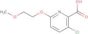 3-Chloro-6-(2-methoxyethoxy)pyridine-2-carboxylic acid
