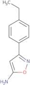5-Amino-3-(4-ethylphenyl)isoxazole