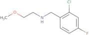 [(2-Chloro-4-fluorophenyl)methyl](2-methoxyethyl)amine