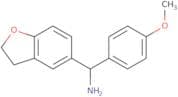 2,3-Dihydro-1-benzofuran-5-yl(4-methoxyphenyl)methanamine