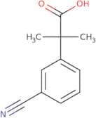 2-(3-Cyanophenyl)-2-methylpropanoic acid