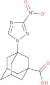 3-(3-Nitro-1H-1,2,4-triazol-1-yl)adamantane-1-carboxylic acid