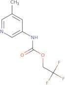 2,2,2-Trifluoroethyl N-(5-methylpyridin-3-yl)carbamate