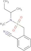 N-(Butan-2-yl)-1-(2-cyanophenyl)-N-methylmethanesulfonamide