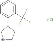 3-(2-(Trifluoromethyl)phenyl)pyrrolidine hydrochloride