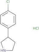 3-(4-chlorophenyl)pyrrolidine hcl