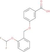 3-{[2-(Difluoromethoxy)phenyl]methoxy}benzoic acid