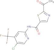 2-Acetyl-N-(5-chloro-4-(trifluoromethyl)pyridin-2-yl)thiazole-5-carboxamide